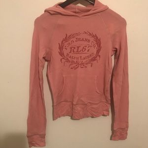 Ralph Lauren hooded thermal top